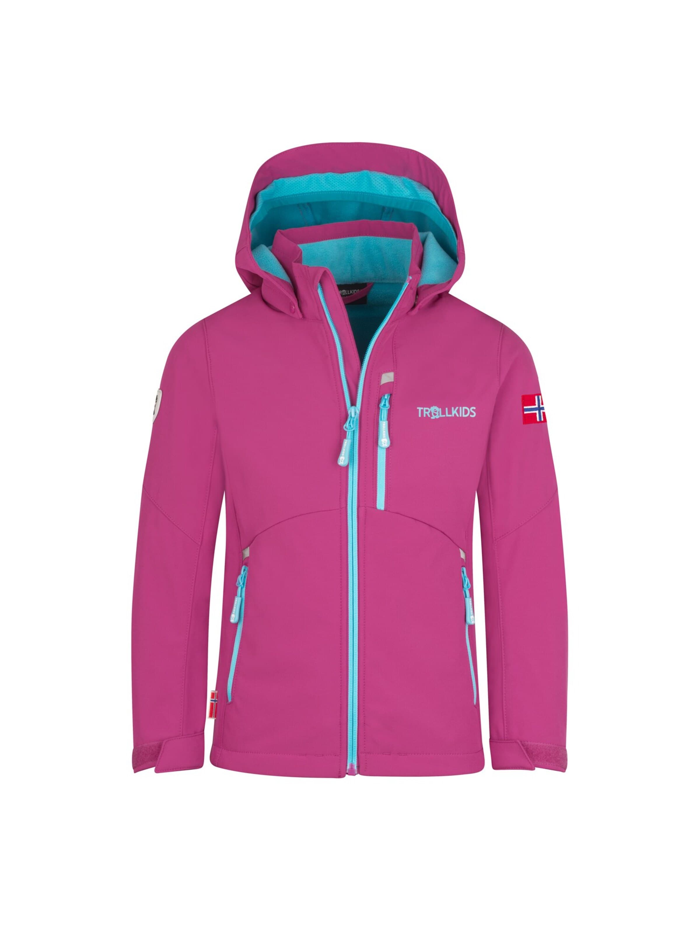 TROLLKIDS Outdoorjacke in Lila: Vorderseite