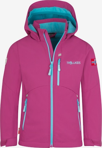 TROLLKIDS Outdoorjacke in Lila: Vorderseite