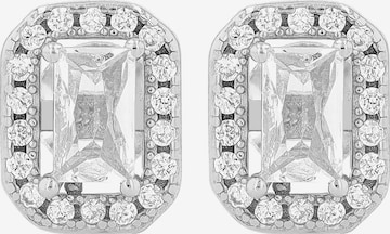 Akzent Earrings '"Zoee" aus 925 Sterlingsilber, rhodiniert, langlebig' in Silver: front