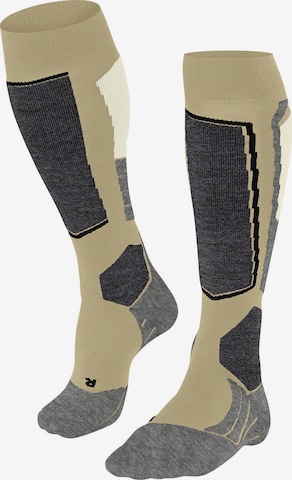 FALKE Sportsocken 'SK2 Intermediate' in Beige: Vorderseite