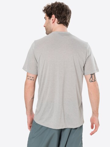 ADIDAS SPORTSWEAR Performance Shirt 'Aeroready Designed To Move Heathered' in Grey