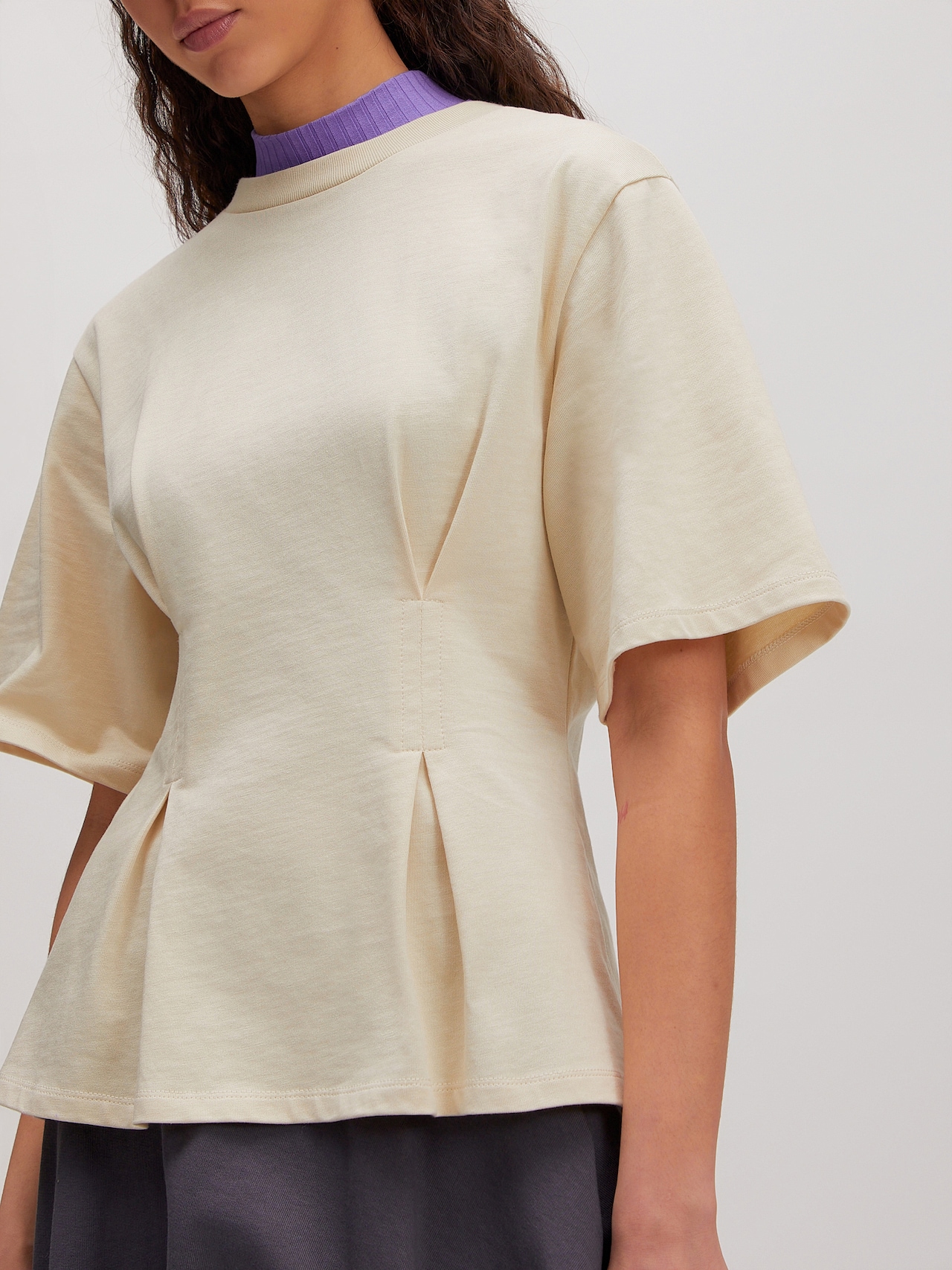 EDITED Shirt 'Marah' Crème