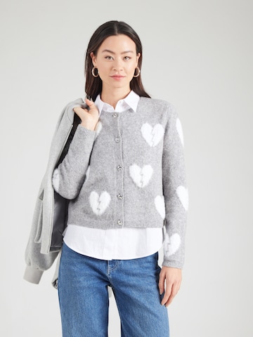 PRINCESS GOES HOLLYWOOD Strickjacke in Grau: Vorderseite