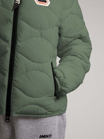 JACK1T Outdoorjas ' ORB1T Steppjacke ' in Groen