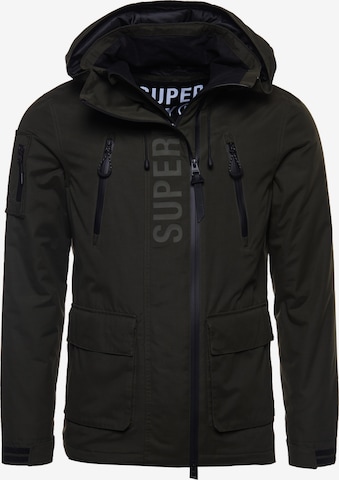 Superdry Performance Jacket in Green: front