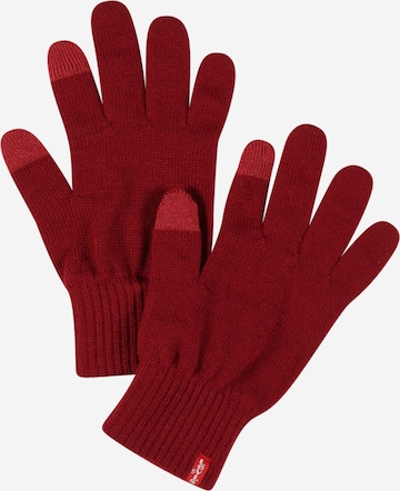 Gants LEVI'S ® en rouge : devant