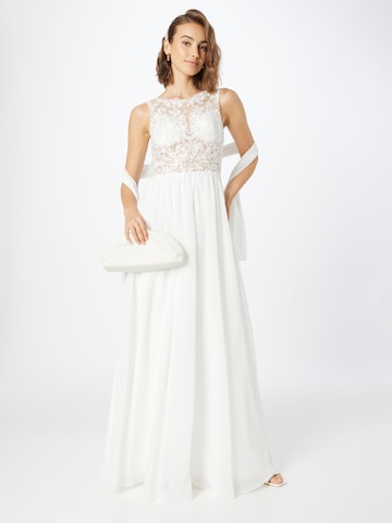 Robe de soirée Unique en blanc