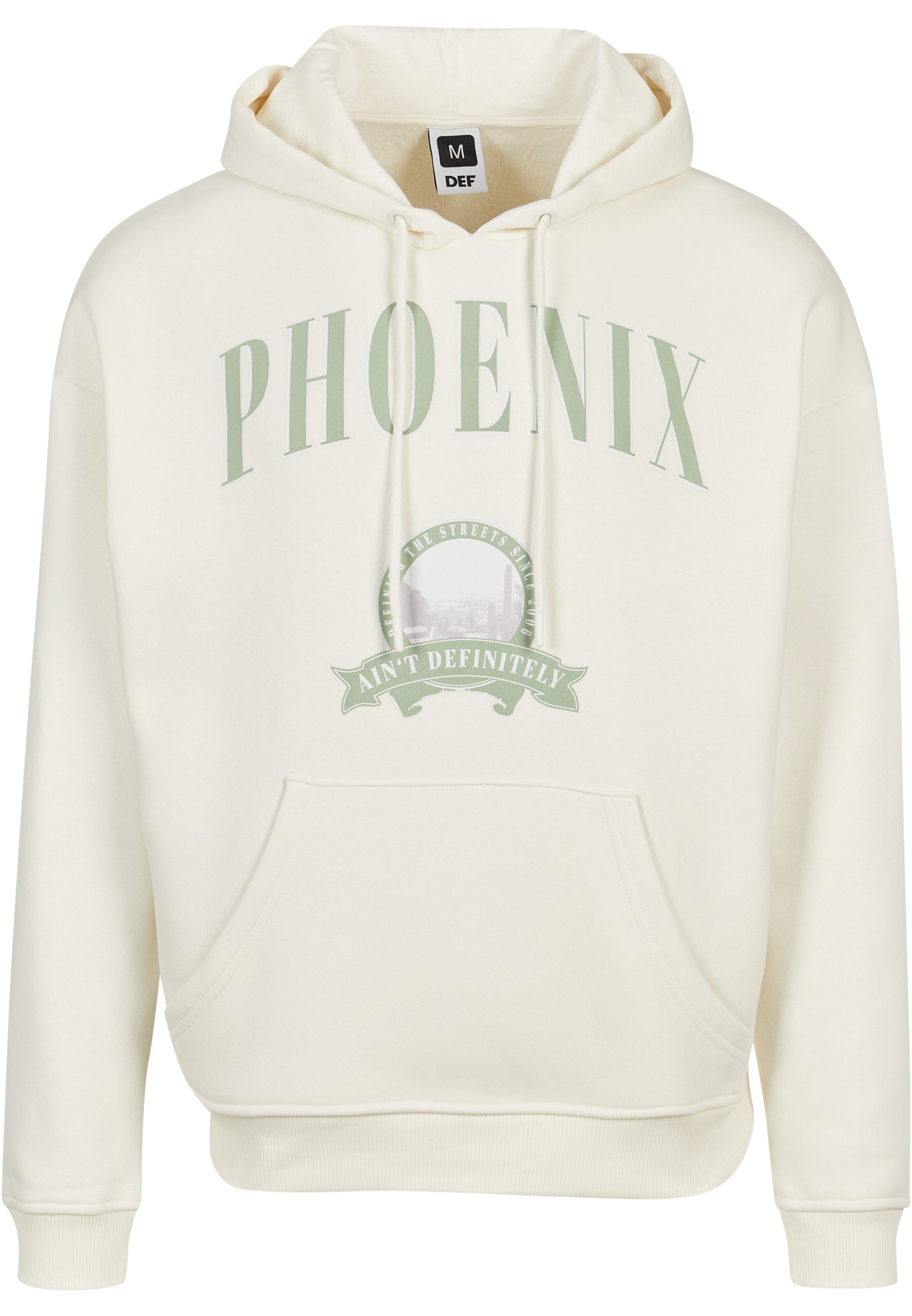 DEF Mikina - Biela: predná strana