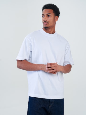 ATELIER OF FAITH Shirt 'PREMIUM BASIC TEE'‌‌‌‌ in Weiß: Vorderseite