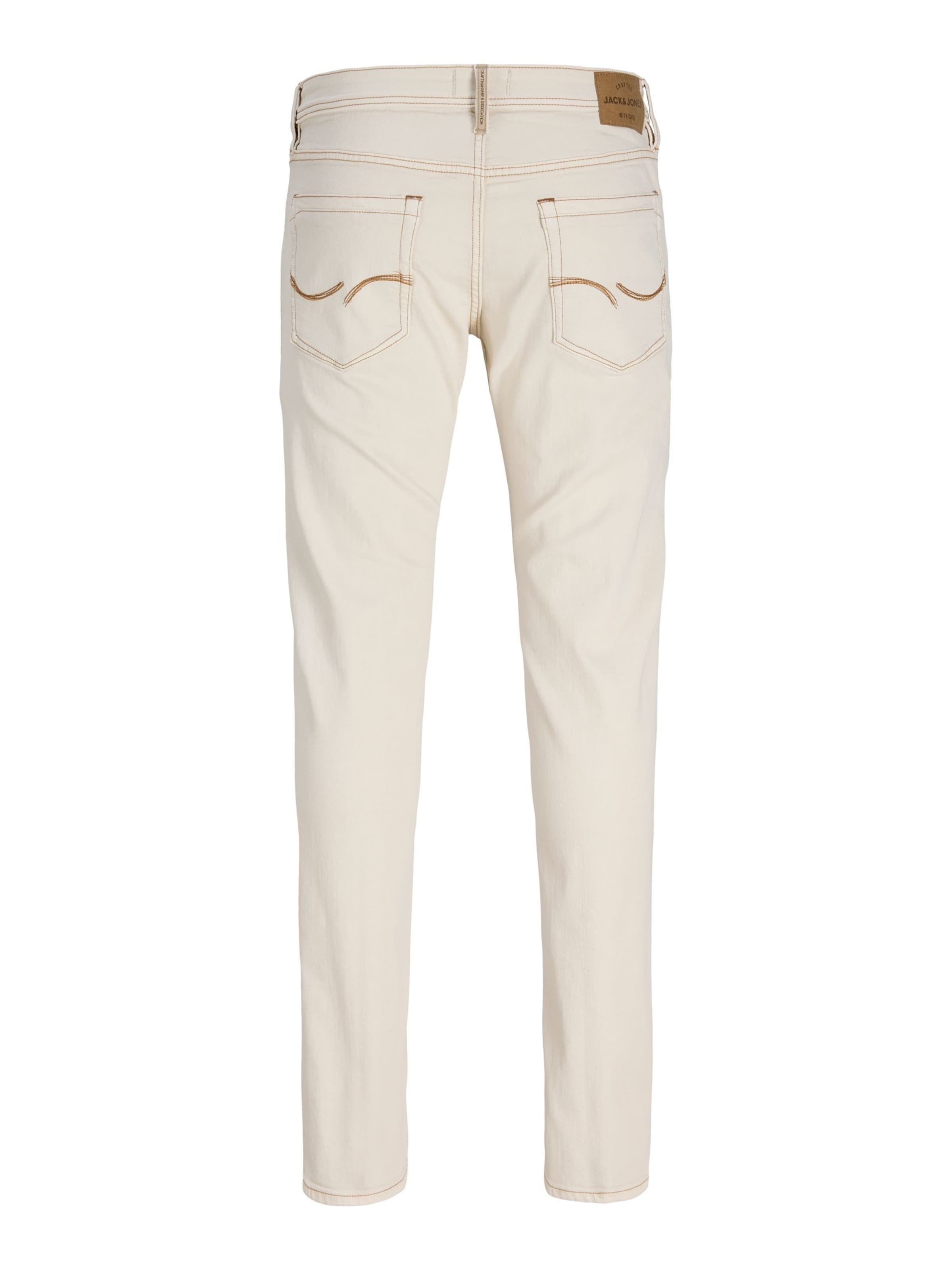 Slimfit Jeans 'JJIGlenn JJDylan' di JACK & JONES in beige