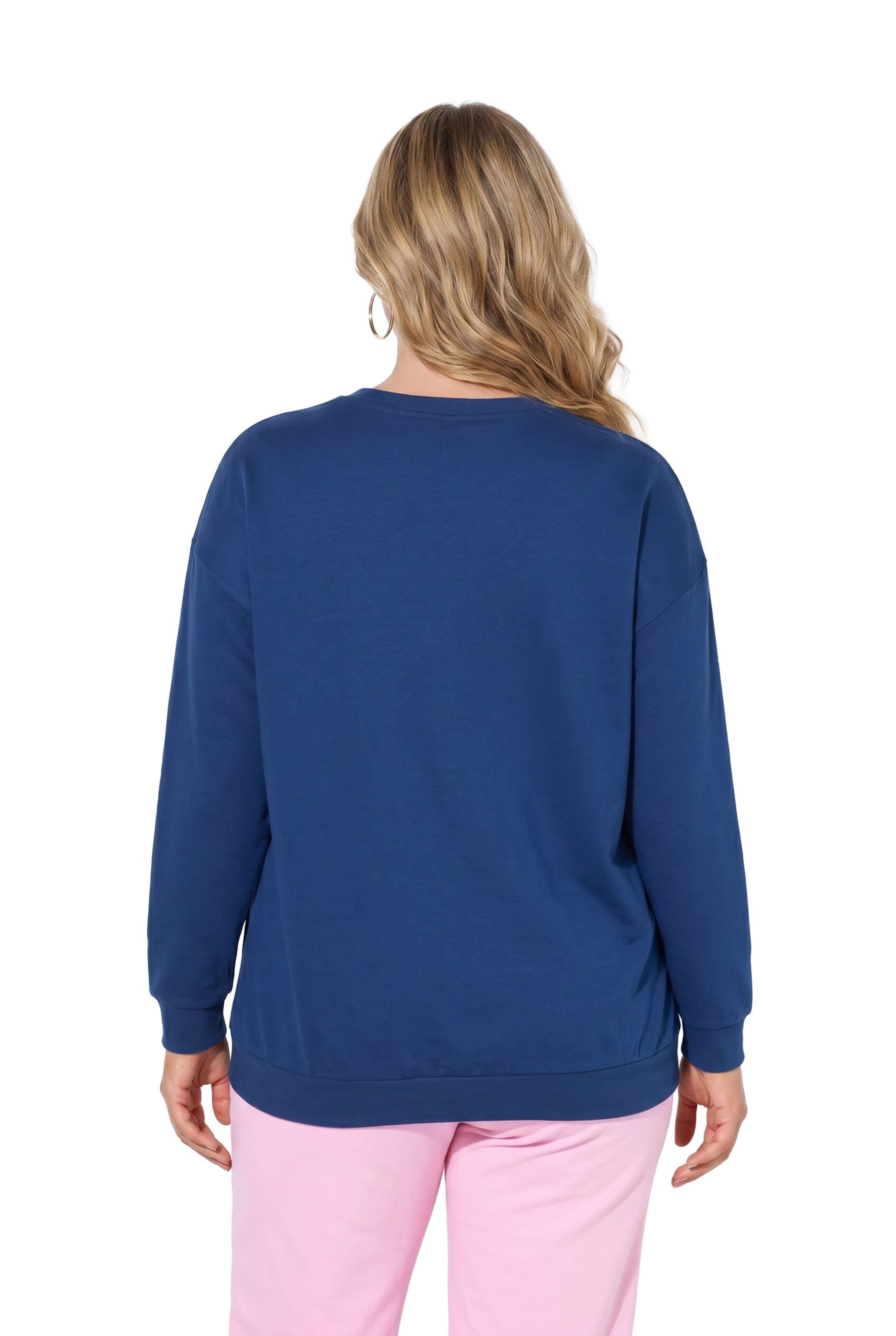 MIAMODA Sweatshirt in Blau