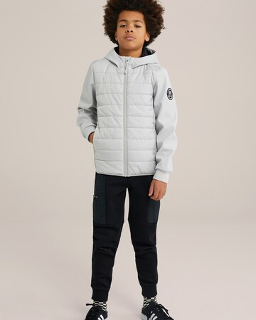 WE Fashion Between-season jacket in Grey
