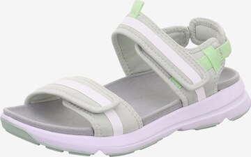 Legero Strap Sandals in Grey: front