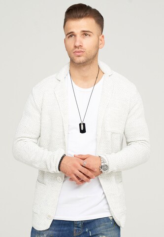 behype Knit Cardigan 'FELIAN' in White