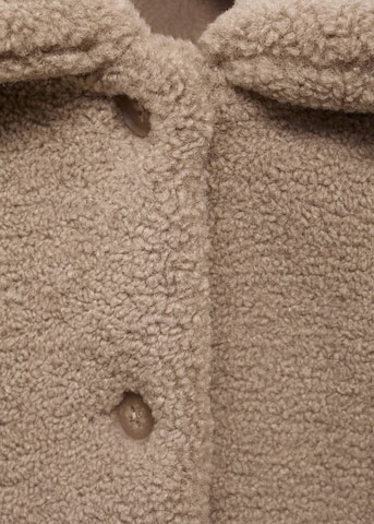 MANGO KIDS Coat in Brown