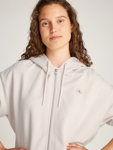 Giacca di felpa di Calvin Klein Jeans in beige