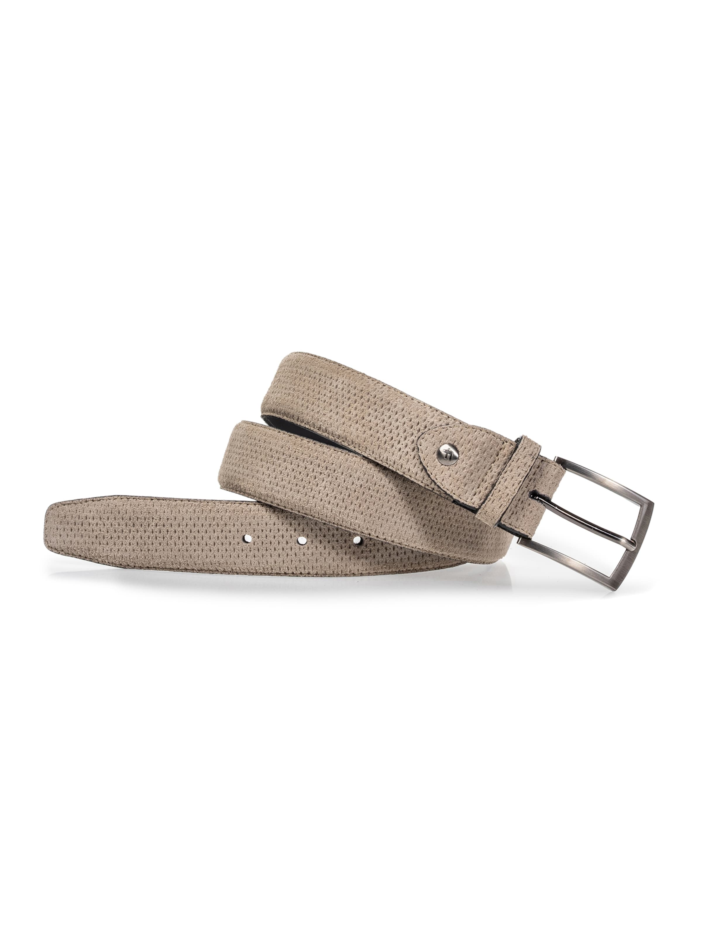 Floris van Bommel Riem 'DE BELTER 52' in Beige: voorkant