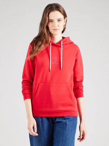 Sweat-shirt Key Largo en rouge : devant
