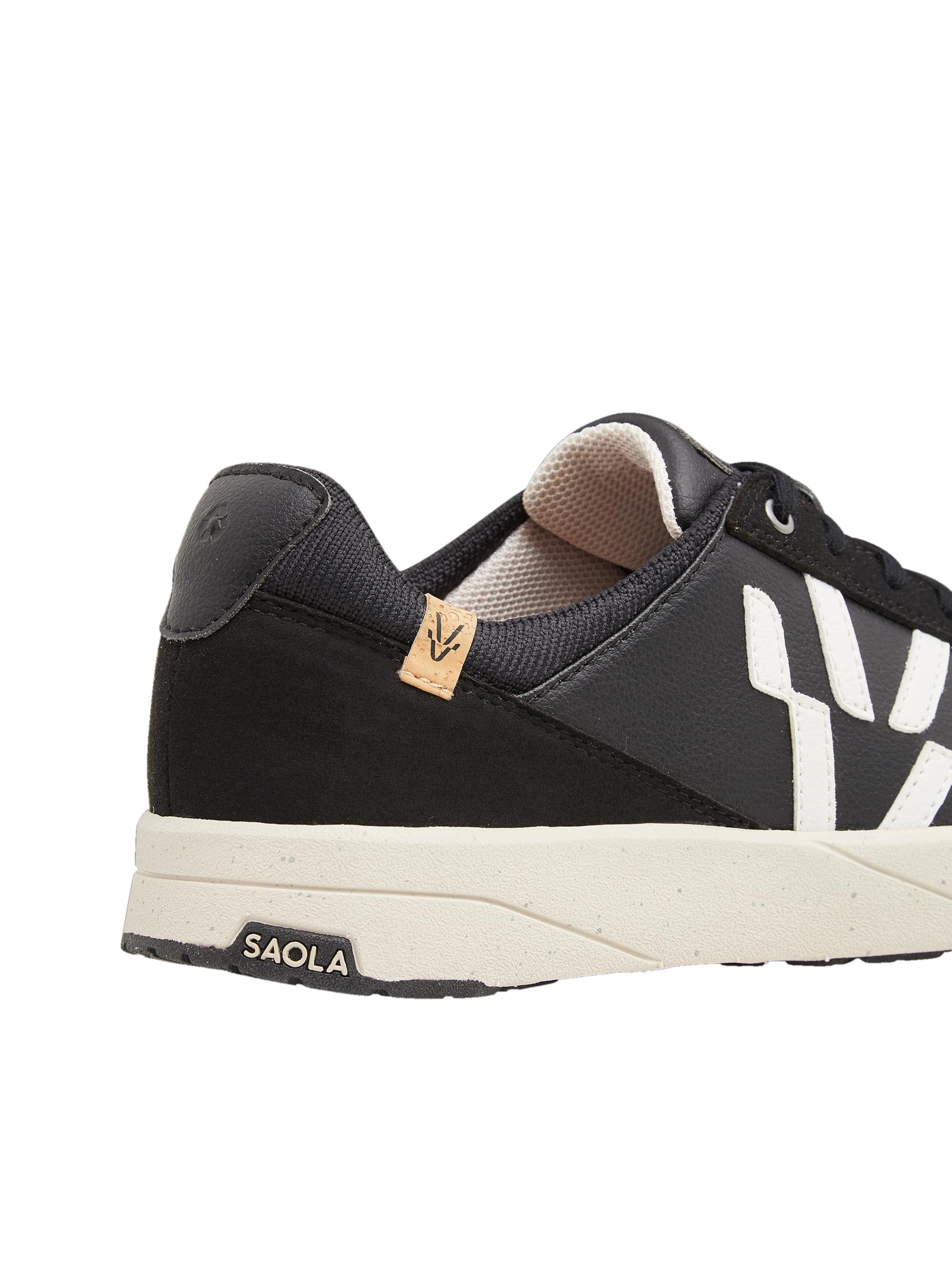 SAOLA Lace-up shoe 'Cali W Black' in Black