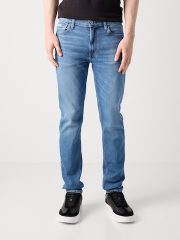 Calvin Klein Jeans Slimfit Kavbojke | modra barva: sprednja stran