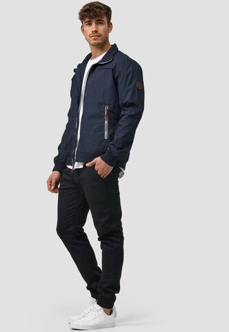 INDICODE JEANS Übergangsjacke 'Ivano' in Blau