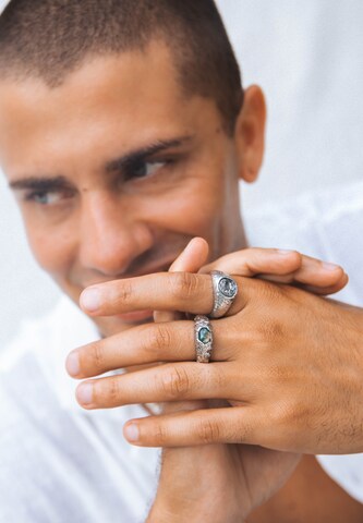 Haze&Glory Ring in Silber: Vorderseite