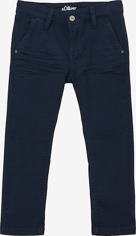 s.Oliver Slim fit Pants in Blue: front