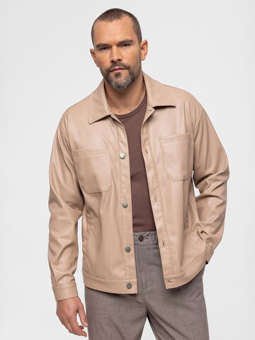 Veste mi-saison Antioch en beige : devant