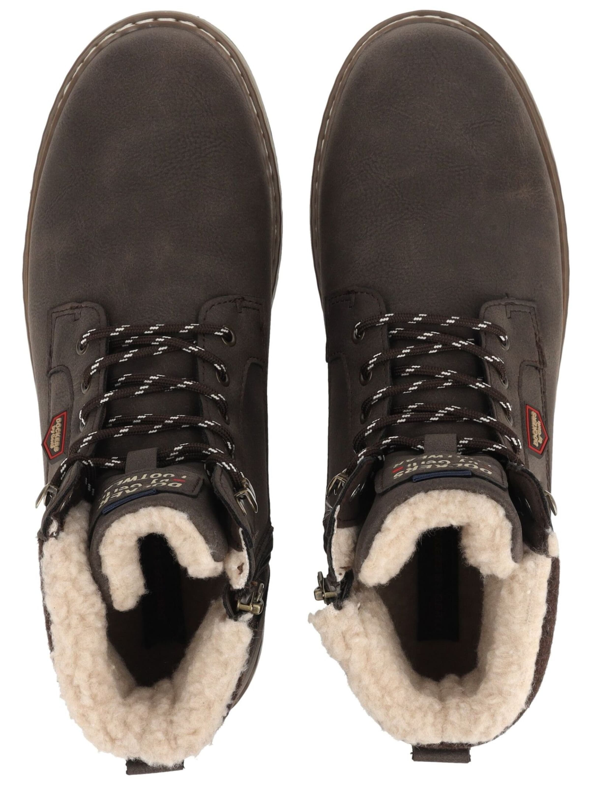 Boots stringati di Dockers by Gerli in marrone