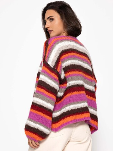 SASSYCLASSY Oversizestrickjacke‌‌‌‌‌‌‌‌‌ in Orange