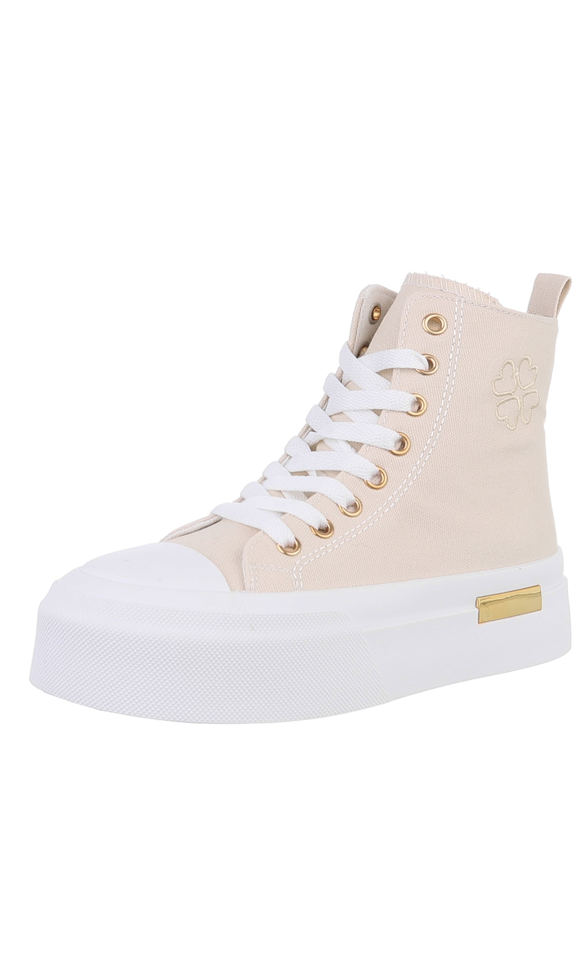Ital-Design Sneaker in Beige: Vorderseite