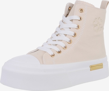 Ital-Design Sneaker in Beige: Vorderseite