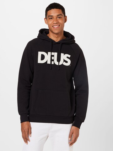 DEUS EX MACHINA Sweatshirt in Black: front