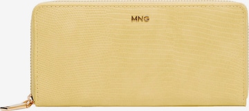 MANGO Wallet 'AGUSTIN' in Yellow: front