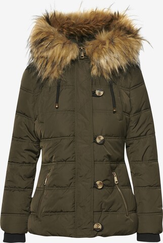 KOROSHI - Chaqueta de invierno en verde: frente