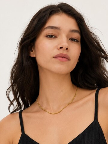 Chaîne 'KIRSTEN' Cala Rose en or : devant