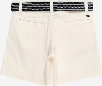 TOMMY HILFIGER Regular Pants 'ESSENTIAL' in White