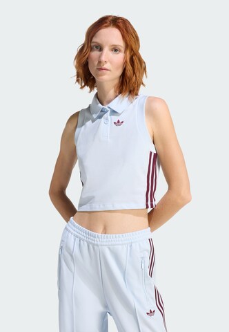 ADIDAS ORIGINALS Top in Blauw: voorkant