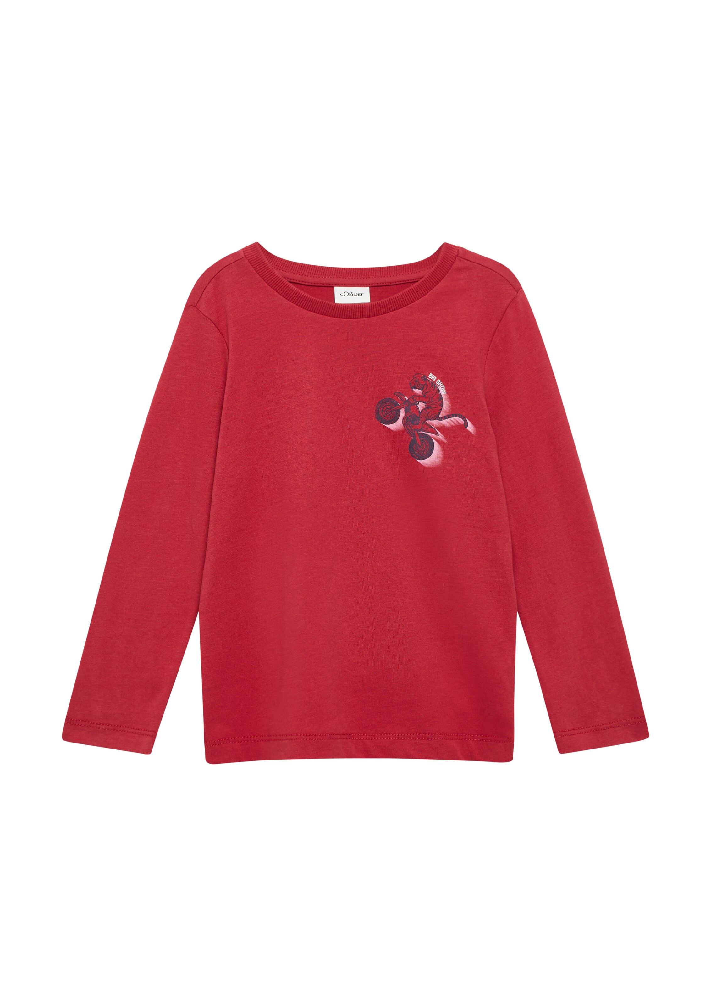 s.Oliver Shirt in Rood: voorkant