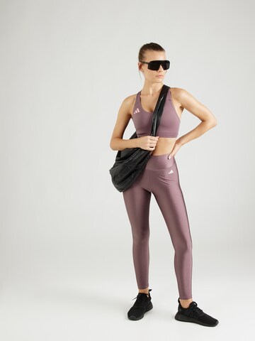 Bustino Reggiseno sportivo 'Adizero Essentials Run' di ADIDAS PERFORMANCE in lilla