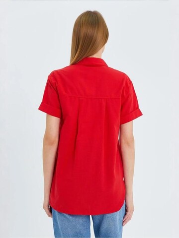 MixRay Bluse in Rot