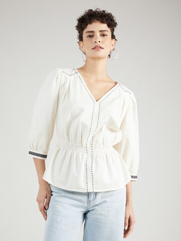 Marks & Spencer Bluse in Beige: predná strana