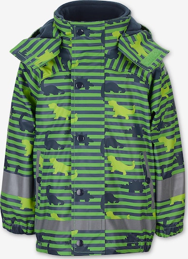 STERNTALER Weatherproof jacket in Blue / Grey / Green / Light green, Item view