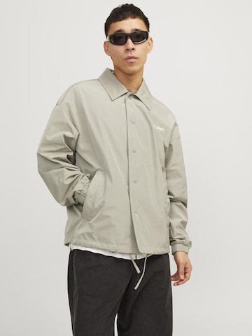 Veste mi-saison JACK & JONES en beige : devant