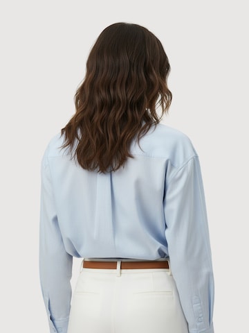 WEARABLE STORIES Shirt 'Luna' in Blauw