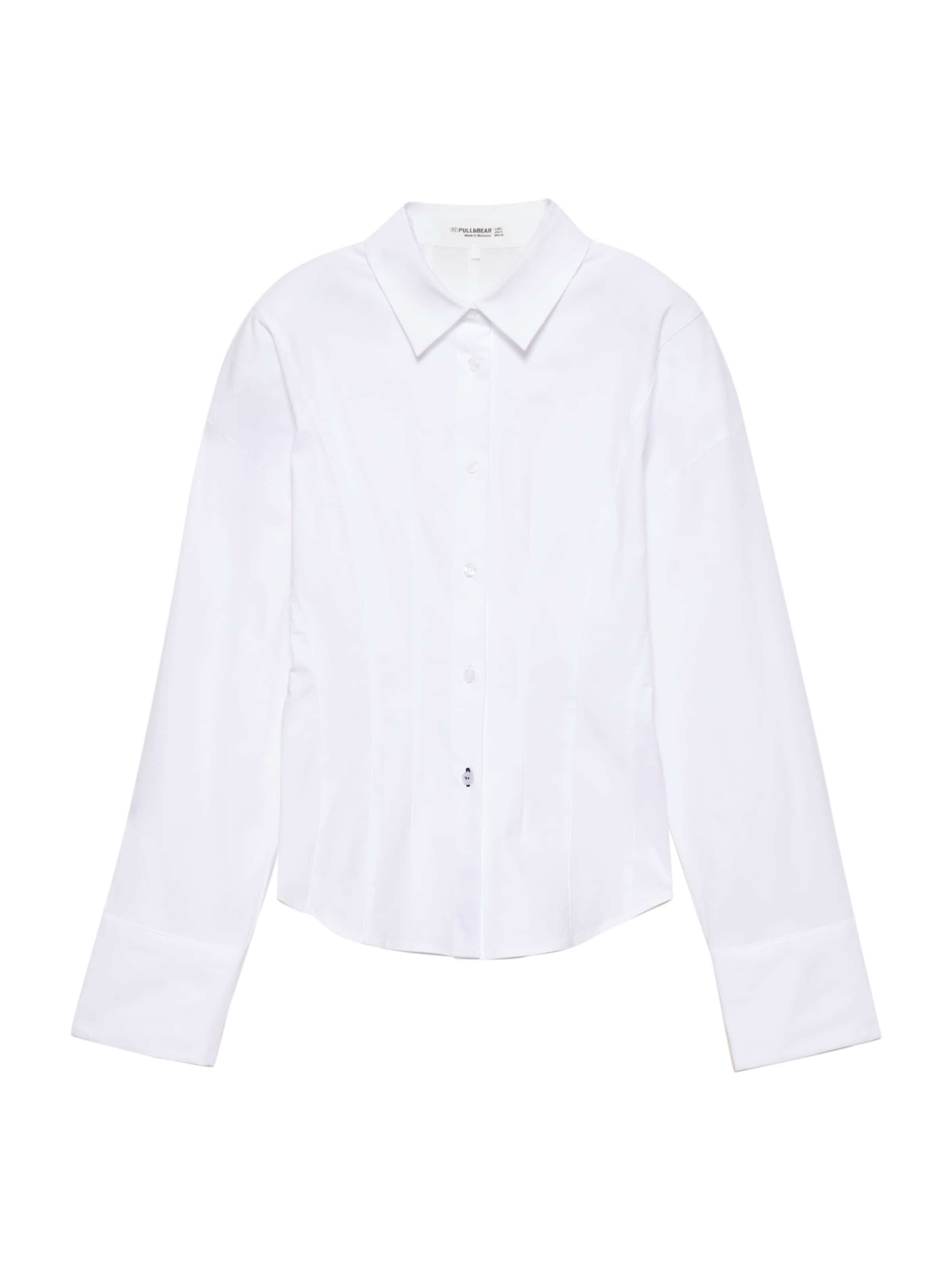 Pull&Bear Blouse in White: front