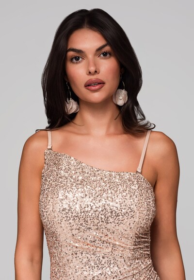 Ombre Avondjurk in de kleur Goud, Productweergave