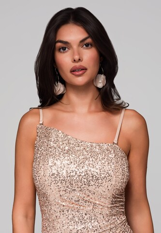 Ombre Avondjurk in Goud