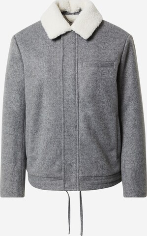 ABOUT YOU x Kevin Trapp Between-Season Jacket 'Arthur' in Grey: front