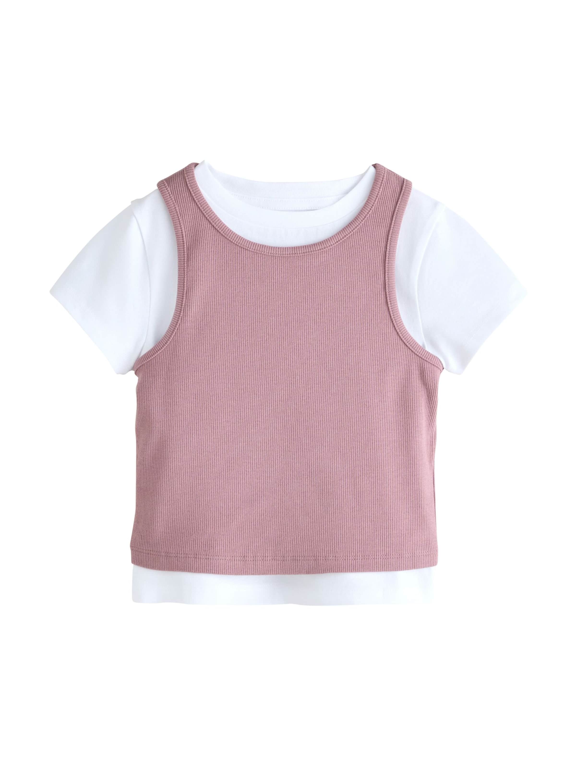 Next - Camiseta en lila: frente